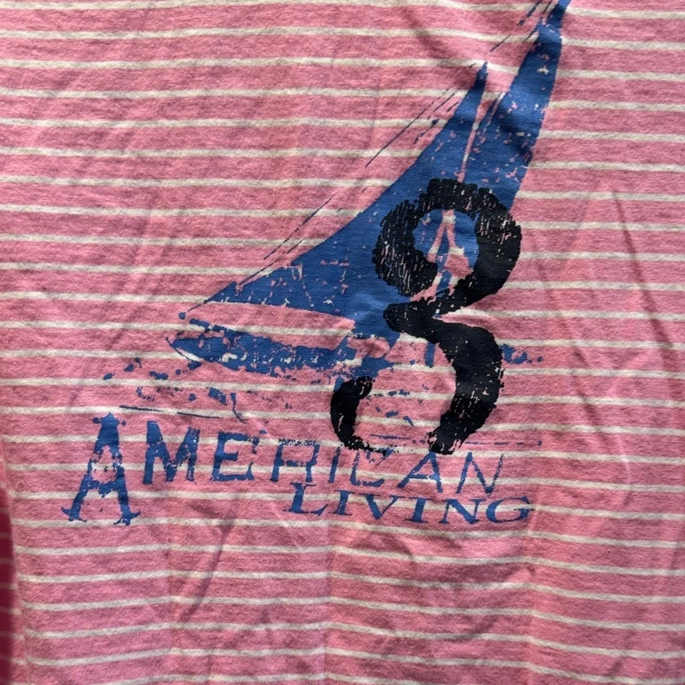 American Living Pink Striped Kids Nightgown
